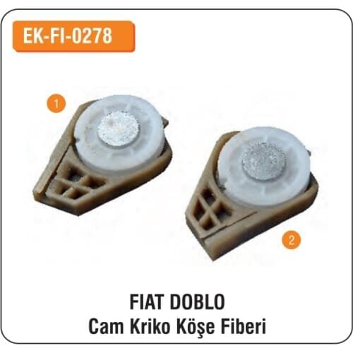 ALTEC Fiat Doblo For Glass Jack Corner Fiber EK-FI-0278