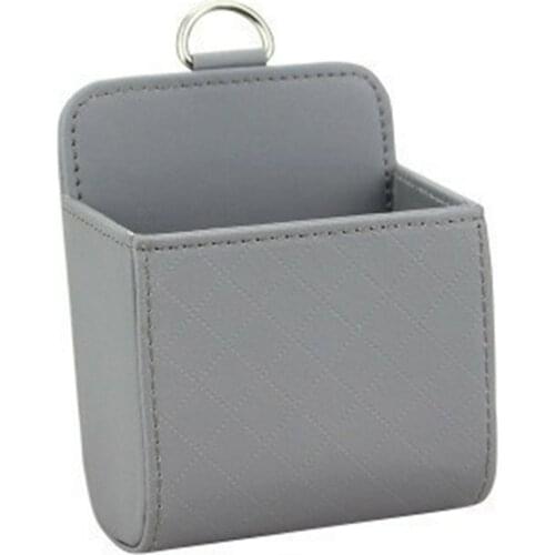 Car Decoration Mobile Phone Storage Box Manual Sewing Glasses Phone Holder Storage Organizer Car Accessories