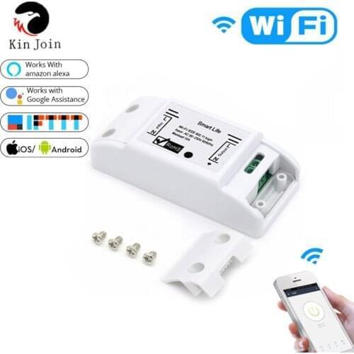 Sonoff Basic Wifi Switch For Smart Home Automation Relay Module 10A 220V Remote Controller By Google Alexa