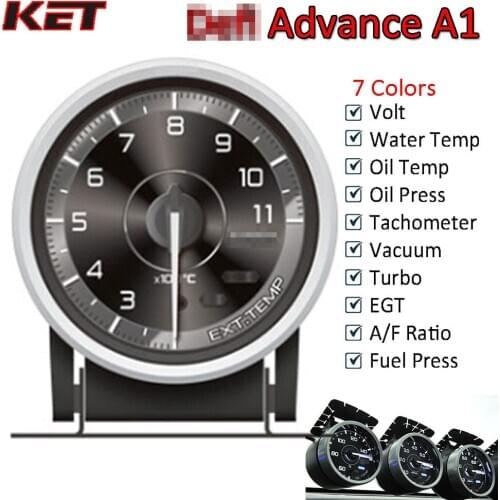 Defi Advance A1 60mm Defi Gauge Water Temp Gauge Oil Temp Gauge Turbo Boost Gauge Ext Temp Gauge Oil Pressure Gauge