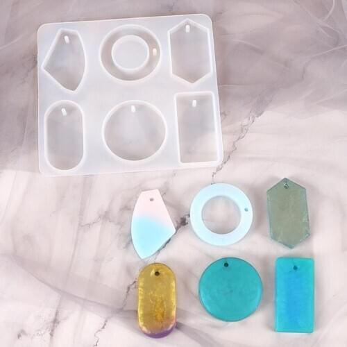 Epoxy Casting Molds Silicone Casting Tools Resin Casting Molds For Jewelry making DIY Necklace Pendant