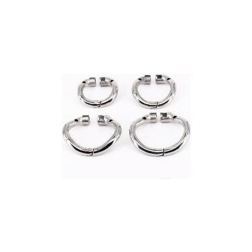 For Male Chastity Devic Cock Cage Penisring Cock ring SODANDY Arc Chastity Base Ring Stainless Steel Curved Penis Ring