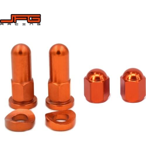 Motorcycle Rim Lock Nuts Bolts Spacer Valve Cap For KTM EXC EXCF SX SXF XC XCW XCF 125 150 200 250 300 350 450 525 530 Dirt Bike