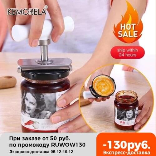 Adjustable Multi-function Bottle Cap Opener Stainless Steel Lids Off Jar Opener Labor-saving Screw Can Opener for Kitchen Gadget