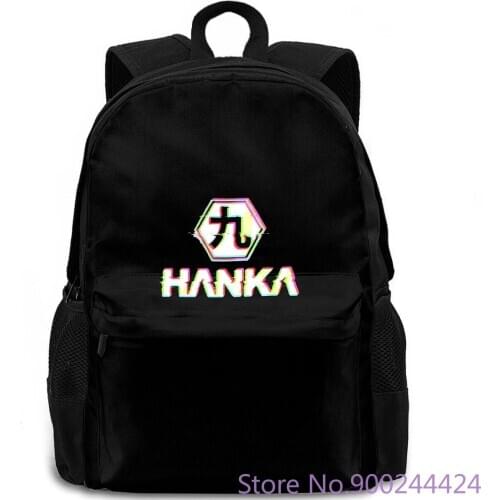 2019 Newest Letter Print Ghost In The Shell Hanka Robotics Japanese Seinen Manga Mens Casual Man s backpack