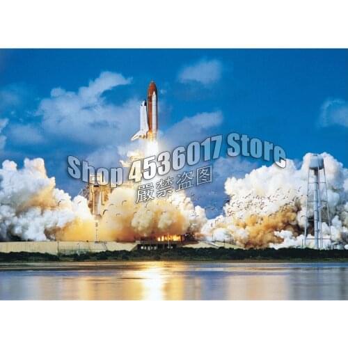 Space Shuttle Take-off DIY 5D Diamond Embroidery Resin Diamond Mosaic Planes Christmas full Diamond Painting Cross Stitch Kits