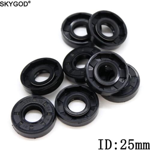 NBR Nitrile Rubber Shaft Oil Seal TC-25*31/32/34/35/37/38/40/41/42/44/45/47/50/52/55/60/62*4/5/6/ 7/8/10/12 Nitrile Oil Seal