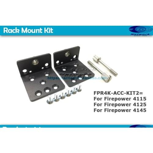 NEW FPR4K-ACC-KIT2= Two slide rail locking brackets for Firepower FPR-4115 FPR-4125 FPR-4145