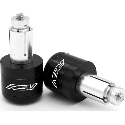 Handlebar Grips Handle Bar Grip Bar End Cap Covers Fit For Aprilia RSV4 RSV1000R 2004-2019 RSV Tuono 2002-2005 RSVR RSV2