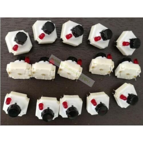 [VK] RAFI switch RF15 RF15R light touch button with LED lighting 3.14.100.831/0000 RAFI button