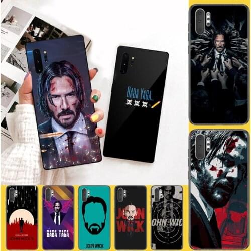 PENGHUWAN John Wick Customer High Quality Phone Case for Samsung Note 3 4 5 7 8 9 10 pro M10 20 30