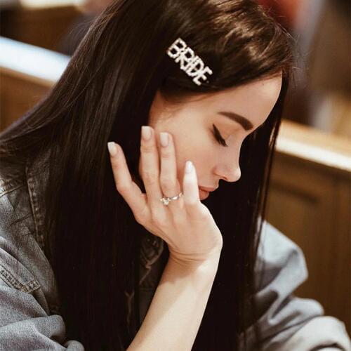 Hair Tie clip pin crown Wristband Bracelet Bachelorette Party Wedding Bridal Shower Team Bride to be Bridesmaid gift decoration