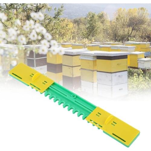 6PCS Plastic Beehive Gate Entrance Slide Type Bee Nest Door Beekeeping Tools Anti Escape Run Protection Apiculture Equipement
