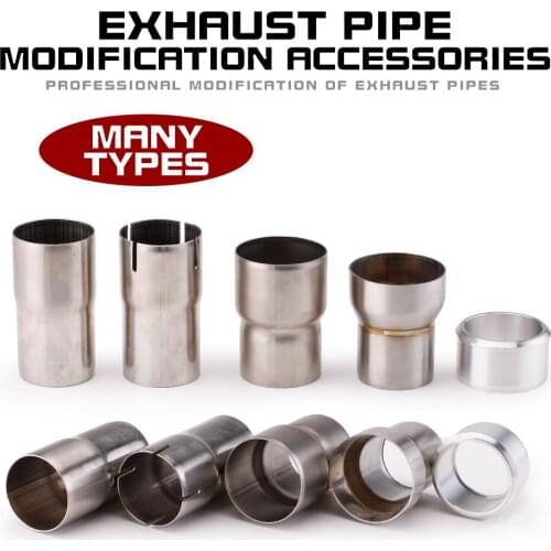 Motorcycle exhaust pipe installation accessories and tools
