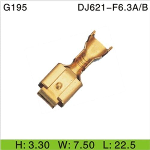 Free shipping 1000pcs Car Electronics & Motorcycle Accessories & Parts G195 female terminal connector