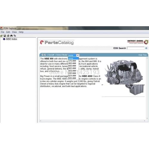 Detroit Diesel Power Service Literature Off-Highway