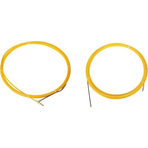 4Mm Dia. Fiberglass Electric Cable Puller Fish Tape Reel Conduit Ducting Rodder Pulling Puller Durable Guide Device