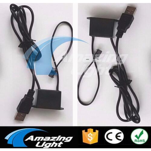 Hot sale 2cm*100cm EL Light Strip el backlight strip el light tape with DC5V inverter