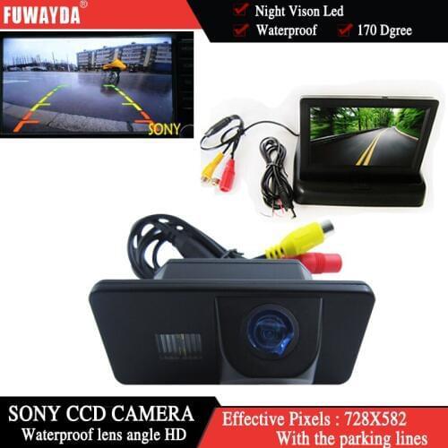 FUWAYDA parking 170Degree Car Styling Reverse Camera With Car Rear View Camera for BMW E81 E87 E90 E91 E92 E60 E61 E62 E64 X5 X6