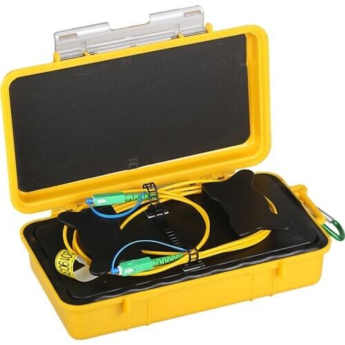 Good Quality 500M 1KM 2KM SC/APC Fiber optic OTDR launch cable box 9/125 SM 1310/1550nm