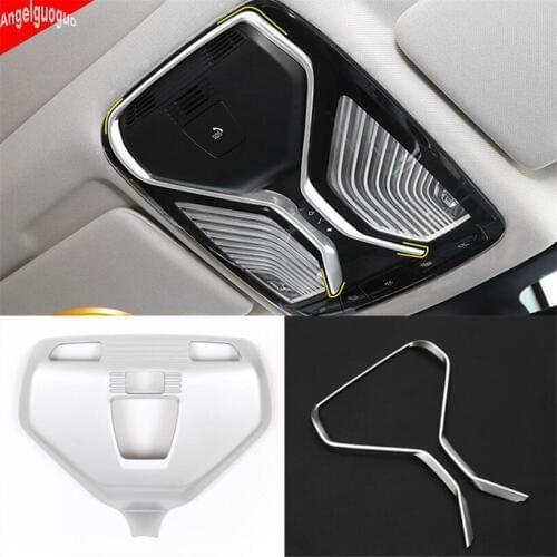 ABS chrome For BMW 3 series G20 G28 2019-21 Car Roof Reading Lamp Light switch Decoration Cover Sequin trim sticker Car-styling