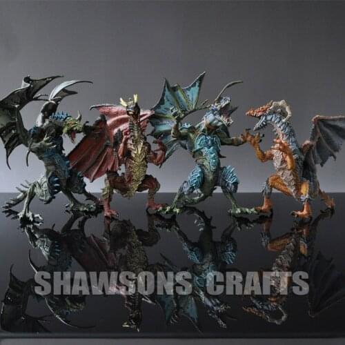 Game Characters Dragon Figure Toys 5.5" Alexstrasza Malygos Nozdormu Ysera