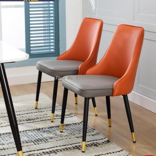 Nordic dining chair home light luxury modern minimalist desk chair stool backrest manicure makeup chair restaurant hotel chair