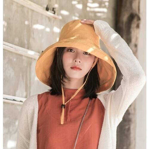 2021 New Fashion Travel Sunshade Sunscreen Lady Fishermans Hat Designer Hat Harajuku Bucket Hat Women Fisherman Hat