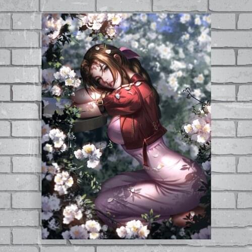 Final fantasy Game poster cartoon Poster Cartoon Pictures Artwork Canvas Paintings Wall Art for Home Decor sexy anime poster