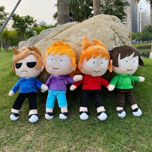 32-38CM Creative Eddsworld Plush Doll Anime Peripheral Plush Toys Home Decoration Childrens Holiday Gifts
