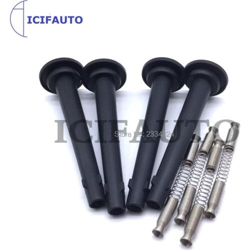 Ignition Coil Repair Rubber Boots Turret For 2007-2012 Nissan Sentra 2.0L L4 22448-ED800 22448-CJ00A 0221604014 770106086