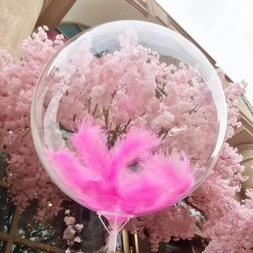 10Pcs Bobo Ball Inflatable Decorative PVC Transparent Balloon Party Supplies for Dating Party Ballons