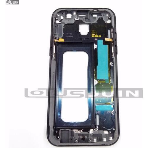 Middle Bezel Frame For Samsung GALAXY A520 A5 2017 Mid Middle Plate Frame Housing Parts