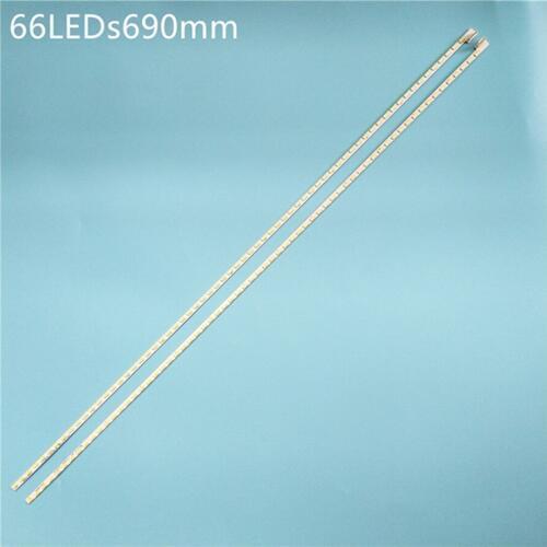100% New 2pcs/Kit LED strips for VIZIO TV M3D550SL 55LM5850 UF TX L55ET5B LC550EUN SE F1 55 V12 Edge REV1.1 1 R Type 6920L 0001C