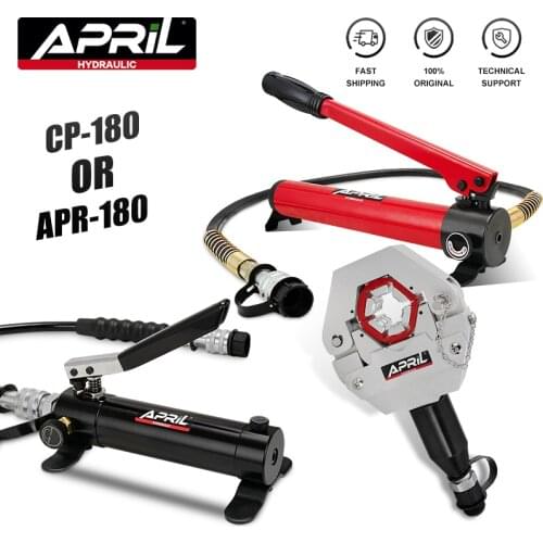 Russian warehouse Auto A/C Hose Hydra-Crimper for Repair Air Conditioner Pipes Manual Hydraulic Hose Crimping Tool APR-7842B
