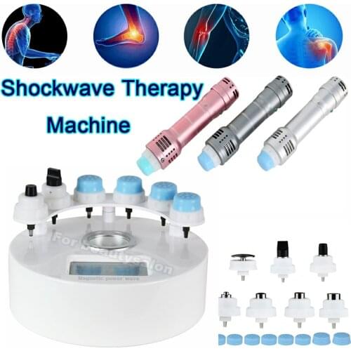 Shockwave Therapy Machine Shoulder Pain Relax Muscle Extracorporeal Pain Relief Lattice Ballistic Health Care Equipment For Home