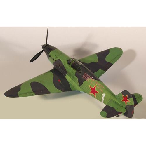 1:35 Soviet Yak-1 Fighter DIY 3D Paper Card Model Building Sets Construction Toys Educational Toys Military Model