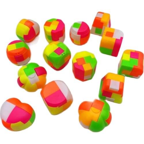 7 different styles/Set assemble Plastic Jigsaw Puzzle toys game Intellectual Learning Education Toys for kids