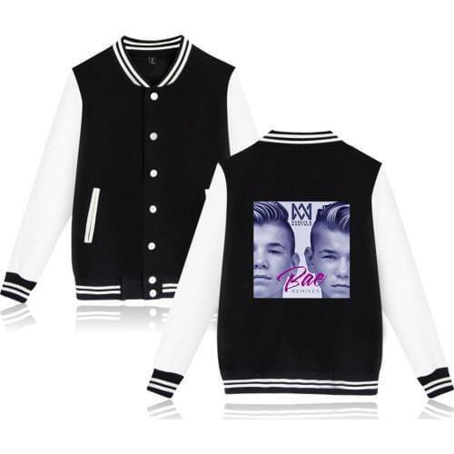 Baseball Jacket Uniform Coat Marcus & Martinus Men Women Jackets Clothes Spring Fashion Streetwear Hoodies Hip Hop Sweatshirt