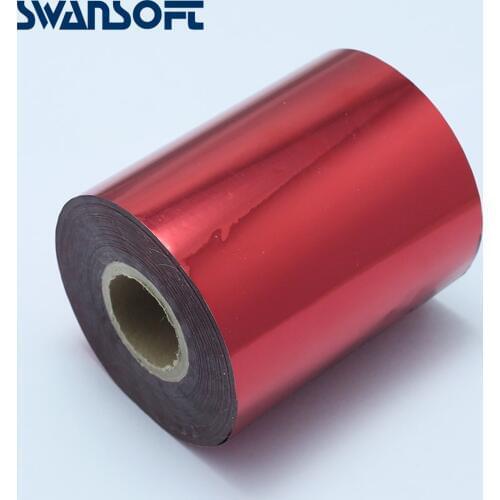 SWANSOFT 8cmx120m Multicolor Hot Stamping Foil Paper Embossed Laser Foil Paper DIY Handmade Crafts Material For Garment Cards