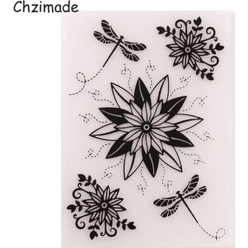Chzimade Scrapbooking Plastic Embossing Folders For Crafft DIY Photo Album Card Handmade Decoration