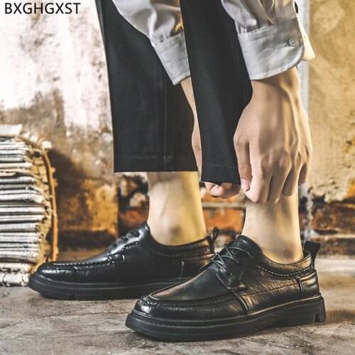 Italian Casual Business Shoes Men Black Oxford Men Office Shoes Formal Designer Dress Shoes Mens Fashion Chaussure Homme Sapato