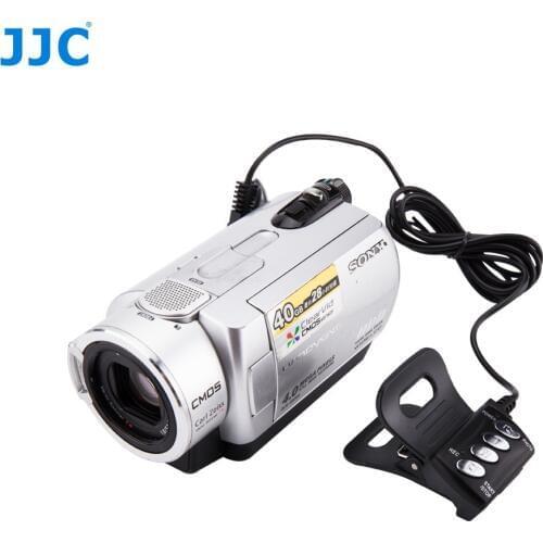 JJC DV Remote Control Photograph Video Controller for SONY Handycam Camcorders with LANC or ACC Connector Replaces RM-VD1