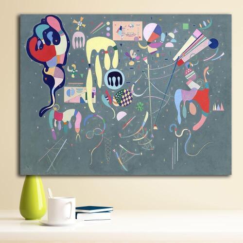Various Actions by Wassily Kandinsky Canvas Painting For Living Room Home Decoration Oil Painting On Canvas Wall Painting