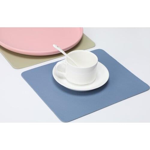 Double-side Portable Large Mouse Pad Gamer Waterproof PU Leather Suede Desk Mats Computer Mousepad Keyboard Table Cover for CS