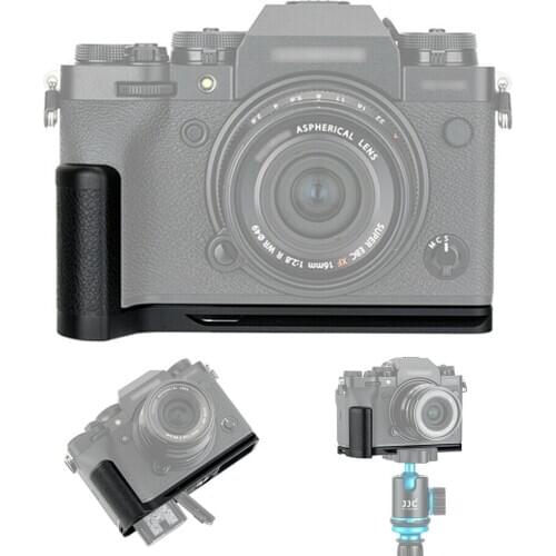 FUJI XT4 Metal Hand Grip Quick Release Plate L Bracket Holder for Fujifilm X-T4 Camera Replaces MHG-XT4