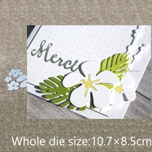 XLDesign Craft Metal Cutting Dies cut dies 5pcs flower leaves decoration scrapbook Album Paper Card Craft Embossing die cuts