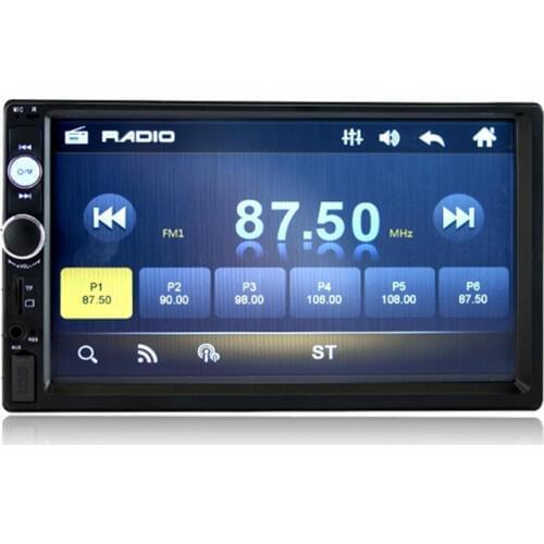 Wince 7 inch 2 Din HD Touch Screen Bluetooth Car MP5 Player Car MP4 player support Bluetooth call reversal priority