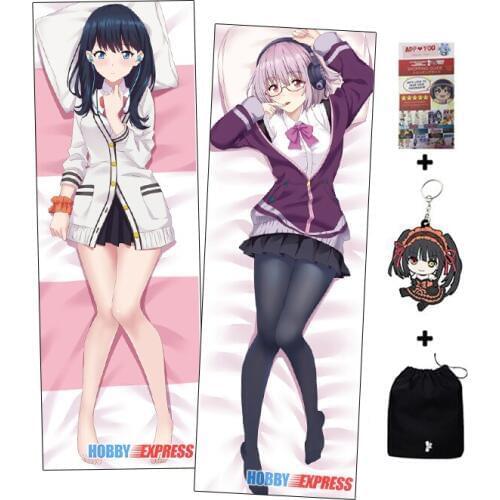 Hobby Express Rikka Takarada and Akane Shinjo Dakimakura Japanese Otaku Waifu Hugging Body Pillow Cover ADP93036