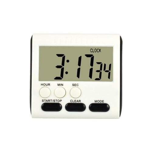 2017 new Magnetic Large LCD Digital Kitchen Timer with loud Alarm Count Up& Down Clock to 24 Hours 78x73x25MM